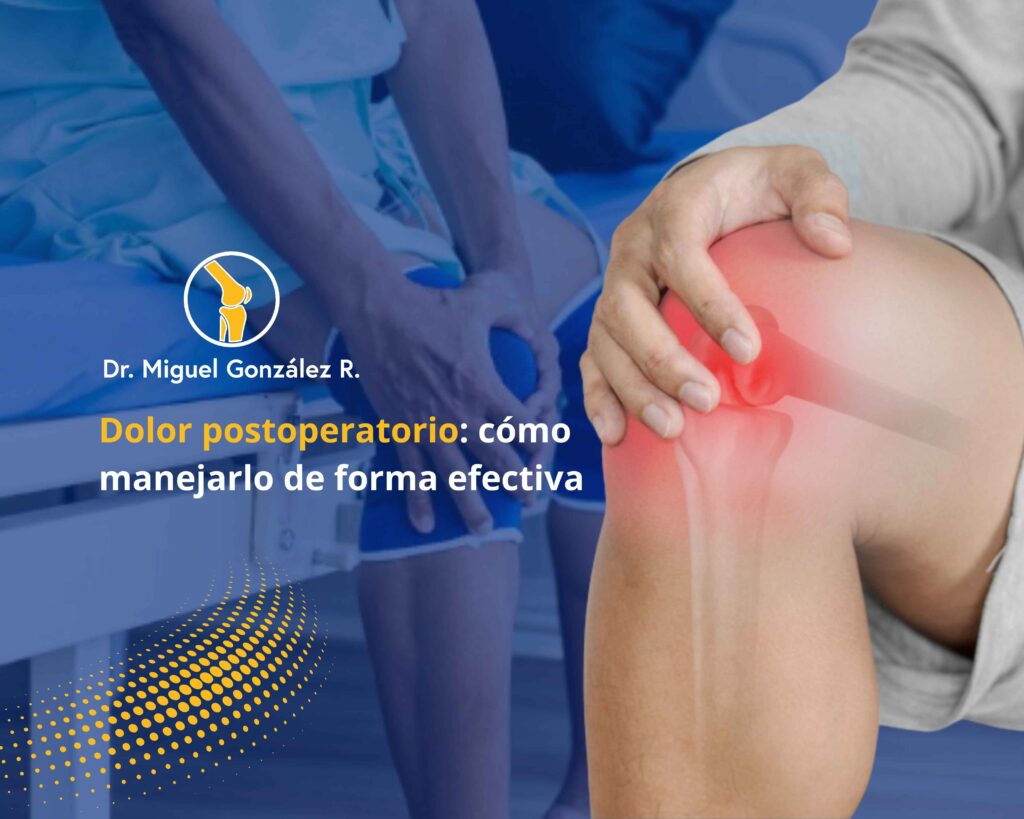 Dolor postoperatorio en cirugía de rodilla